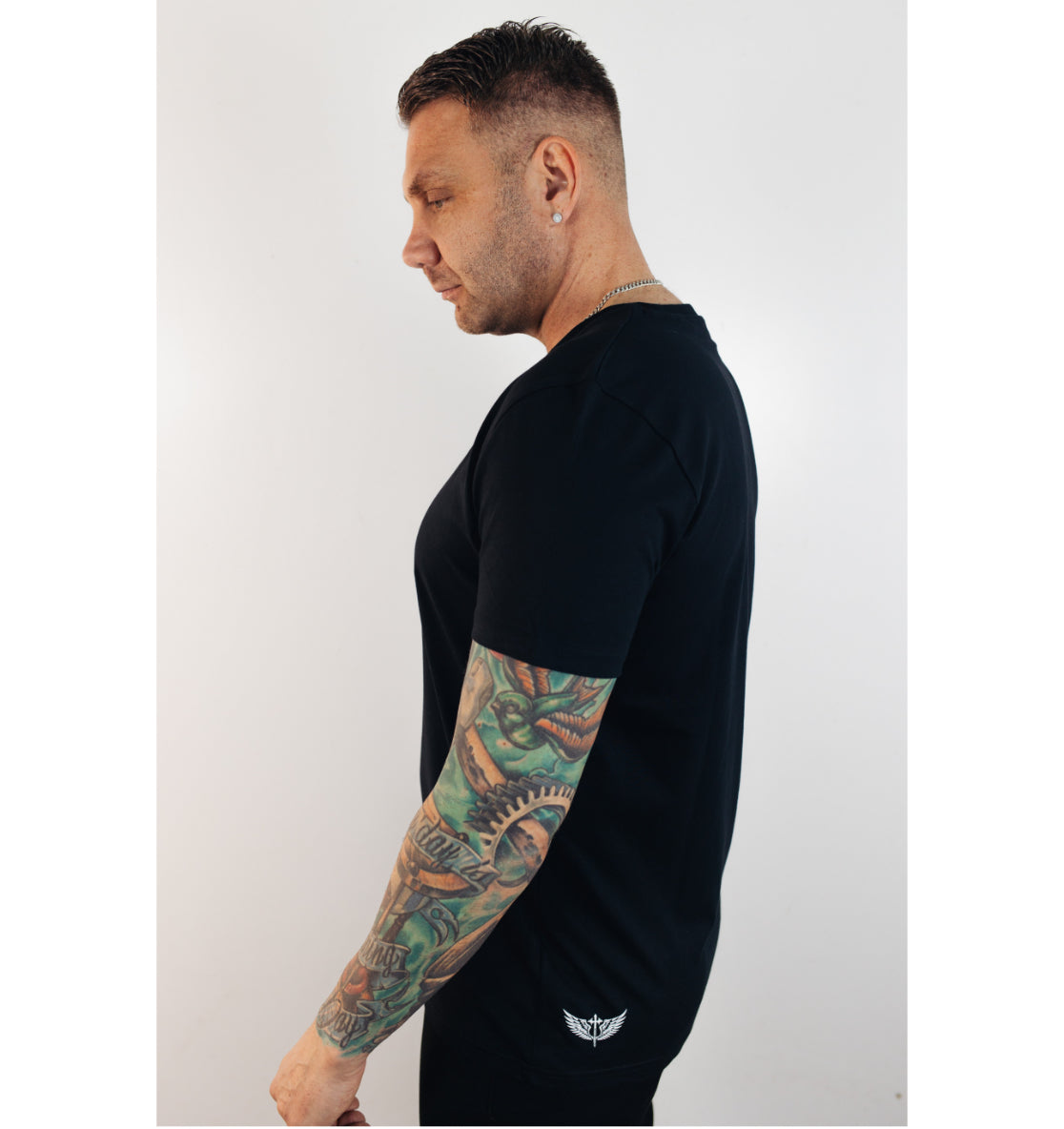 T-Shirt Basic Sch/W