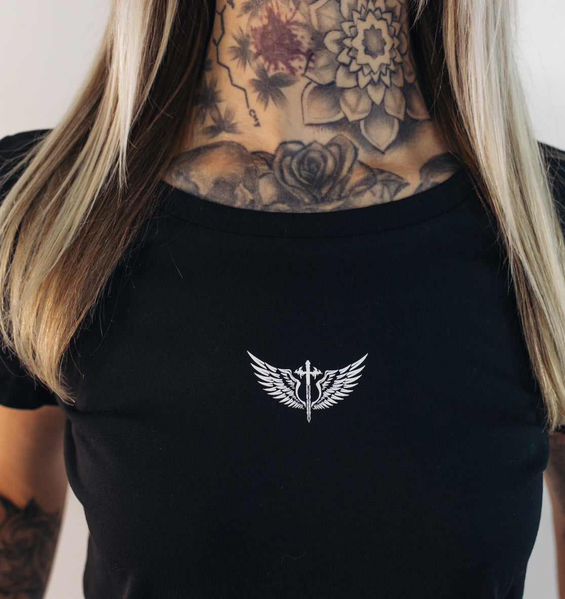 Women T-Shirt Paint Sch/W