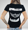 Women T-Shirt Paint Sch/W