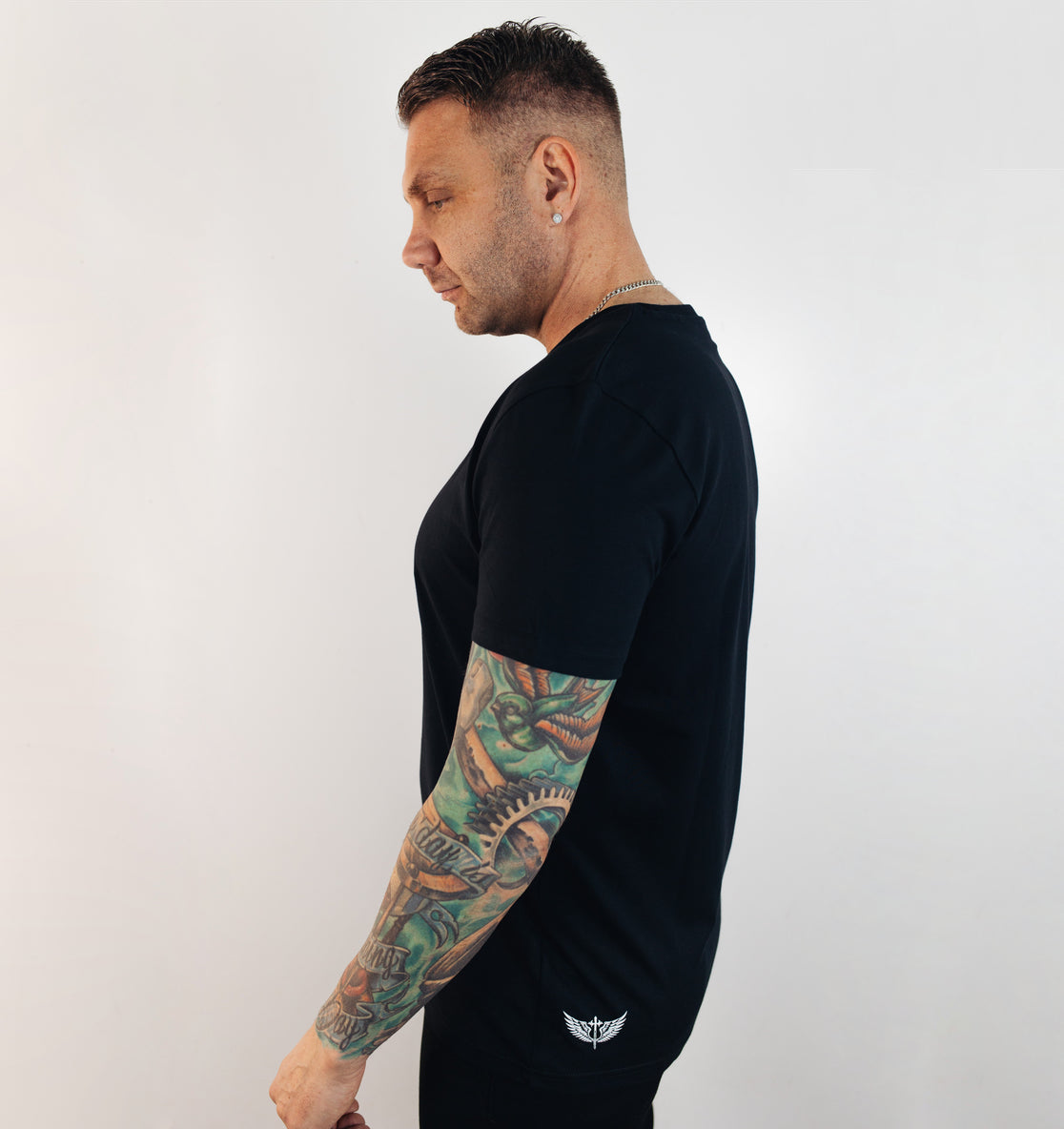 T-Shirt Basic Sch/W