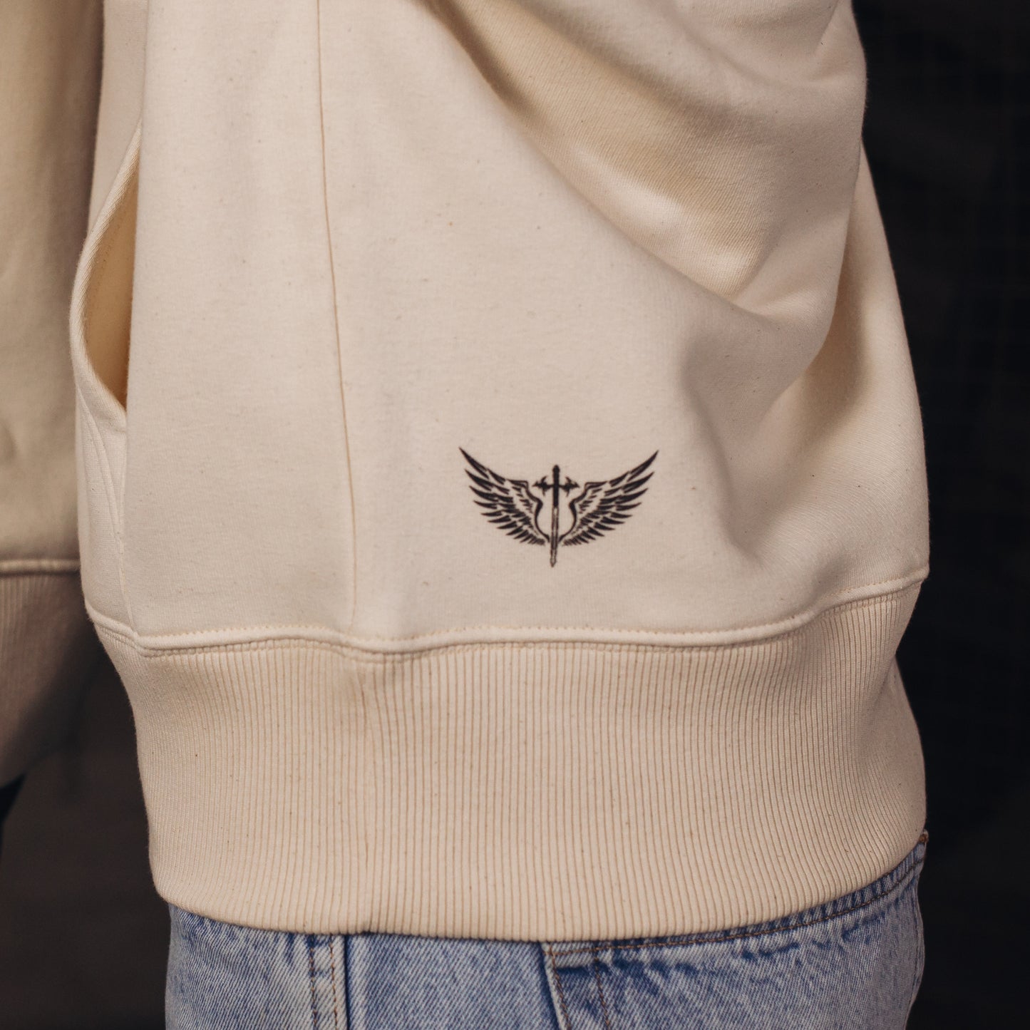 Oversize Hoodie Basic NR/Sch
