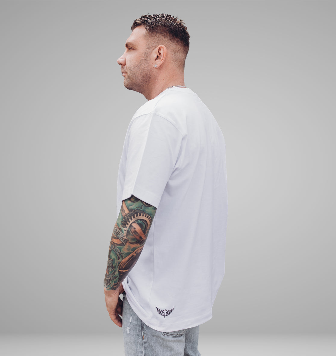 Oversize T-Shirt Basic W/Sch