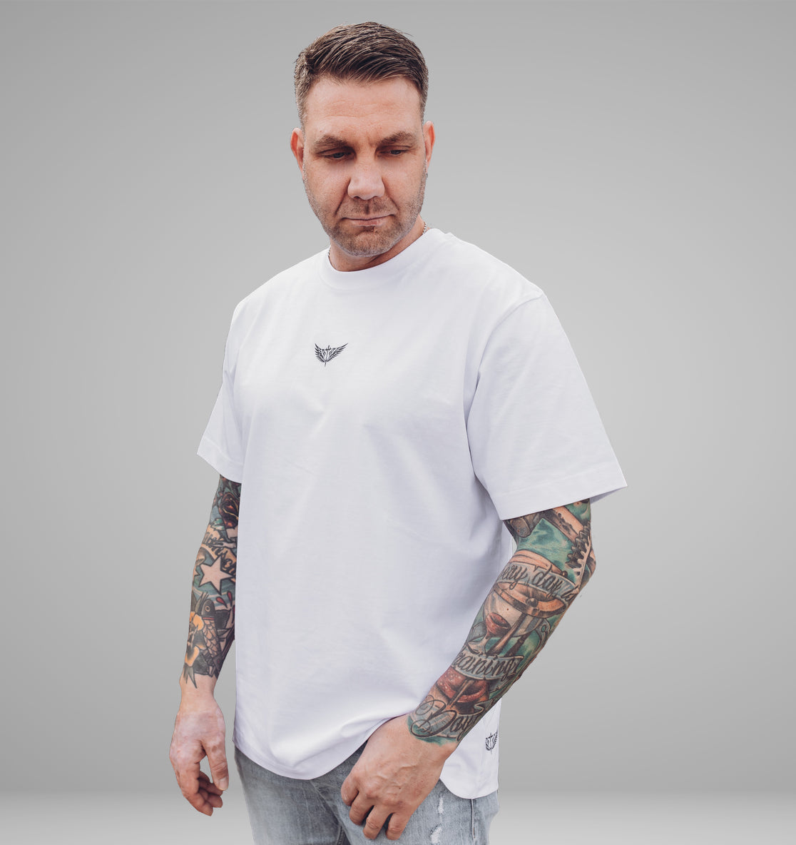 Oversize T-Shirt Basic W/Sch